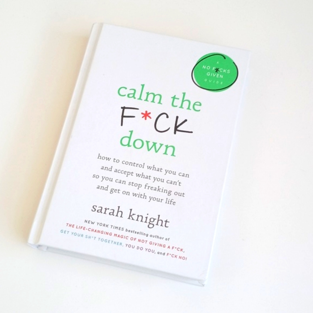 *Relisted* Set of 2 Books Calm The F* Down & Women In Their Own Words - Picture 2 of 12